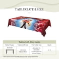 thumbnail image 5 of Hazbin Hotel Tablecloth Rectangular Table Cover Decor Reusable Kitchen Dining Room Home Party Table Cloth 35x55in, 5 of 8