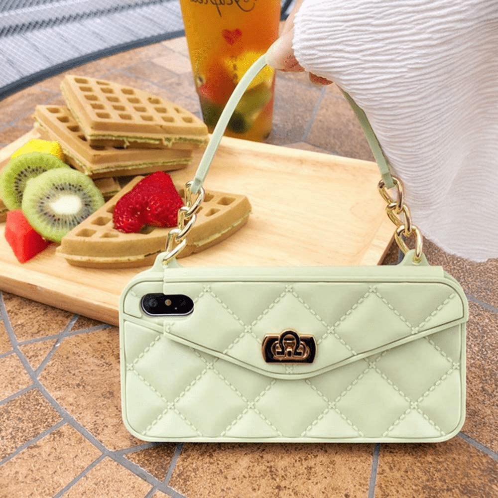iphone 7 purse case with shoulder strap