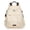 White, variant on Waterproof Durable Nylon Backpack Lightweight Large Capacity Stylish Rucksack for Women Travel Work Daily Commute.