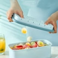 thumbnail image 2 of 21 Lattice Ice Cube Trays  Square with Spill-Resistant Removable Lid  for Cocktail  Freezer  Baby Food, 2 of 5
