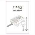 thumbnail image 2 of Transmisor de Transmisión de Imágenes VTX 3.3G 4W para Drones de Carreras de Alcance FPV RC, 2 of 8