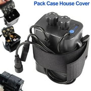 8.4V 18650 Waterproof Battery Pack Case 6 Pcs Batteries Holder Storage Box House Cover for Bicycle Bike Lamp