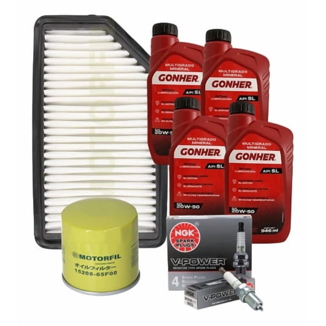Kit De Afinacion Dodge Attitude 2006 A 2014 1.6 Gonher 20w50