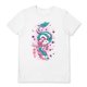 thumbnail image 1 of Ilustrata - Camiseta The Princess And The Dragon para Adultos Unisex (Blanco), 1 of 2