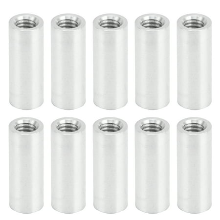 

10Pcs Standoff Aluminum Alloy Threaded Round Column Spacer for Quadcopter DIY Model M4x0.7mm16mm