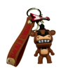 thumbnail image 5 of 5PCS Wholesale Cartoon Game Action Figure FNAF Freddy's Fazbear Bear Doll Model Toy Five Nights Freddy Keychain For Gift, 5 of 5