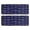 Geometric Stripe Blue Pattern-1, variant on Geometric Stripe Beige Pattern Anti Fatigue Kitchen Rugs Set Of 2, Non Slip Washable Decorative Floor Mats for Sink Laundry and Home Use, 17"x47"