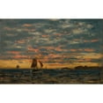 thumbnail image 2 of Amaldus Nielsen 18x13 Black Ornate Wood Framed Double Matted Museum Art Print Titled - Sketch (1894), 2 of 5