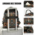 thumbnail image 3 of FORMRS Mini Backpack Purse for Women Travel Daypack Casual Shoulder Bag, Black Geometric, 3 of 7