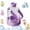 Purple, variant on Multifunctional Transparent Ice-Making Pitcher (Includes Ice Mold) — 2-in-1 Portable & Leak-Proof Design, Ideal for Travel, Fitness, Camping, Home, and Office Use