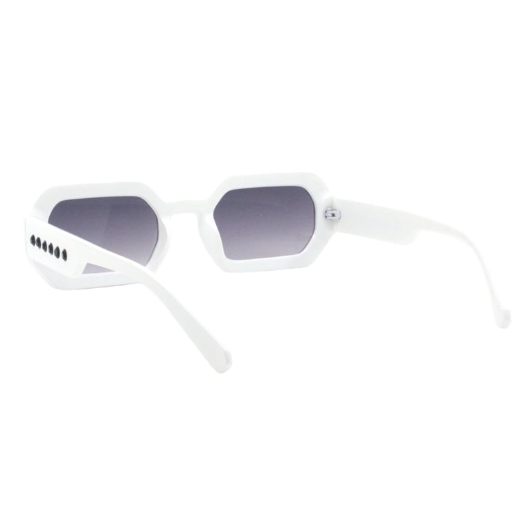 Geometric Rectangular Sunglasses Women display picture 1