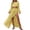 C-Yellow31, variant on DHFJKG Summer 2 Piece Outfits Women Skirt Sets Beach Vacation Clothes Linen Long Sleeve Crop Top And High Waist Side Slit Flowy Maxi Skirts Versatile Outfit