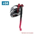 thumbnail image 1 of Tresse Décorative Dégradée pour Casque de Moto Rétro, Tresse de Casque de Moto, 1 of 7
