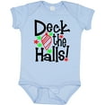 thumbnail image 3 of Inktastic Deck the Halls Christmas Ornament Boys or Girls Baby Bodysuit, 3 of 5