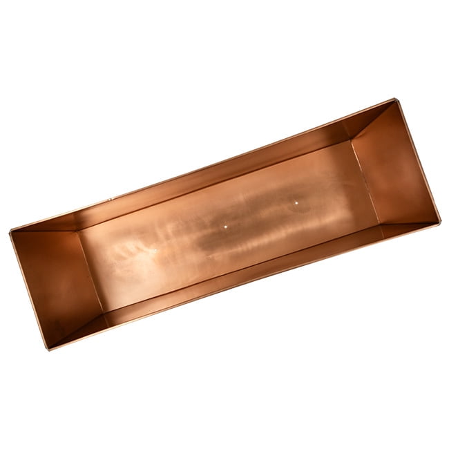 Achla C-101 Solid Copper Flower Box, Large