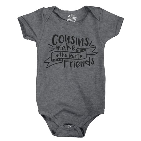 Romper Cousins Make The Best Friends Baby Undershirts Funny Baby Clothes (Best Undershirts For Sweat)