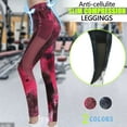 thumbnail image 4 of Mujeres Acanalado Crop Tank Pantalones cortos de cintura alta Trajes de yoga Conjuntos Sartenes Casual Tie Malla Costura Burbuja Fridja  hfkajh104713, 4 of 5