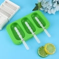 thumbnail image 2 of DIY Silicone Ice Cream Mold with Lid, Non?Stick Ice Bar Maker Mould for Home Kitchen, 2 of 8