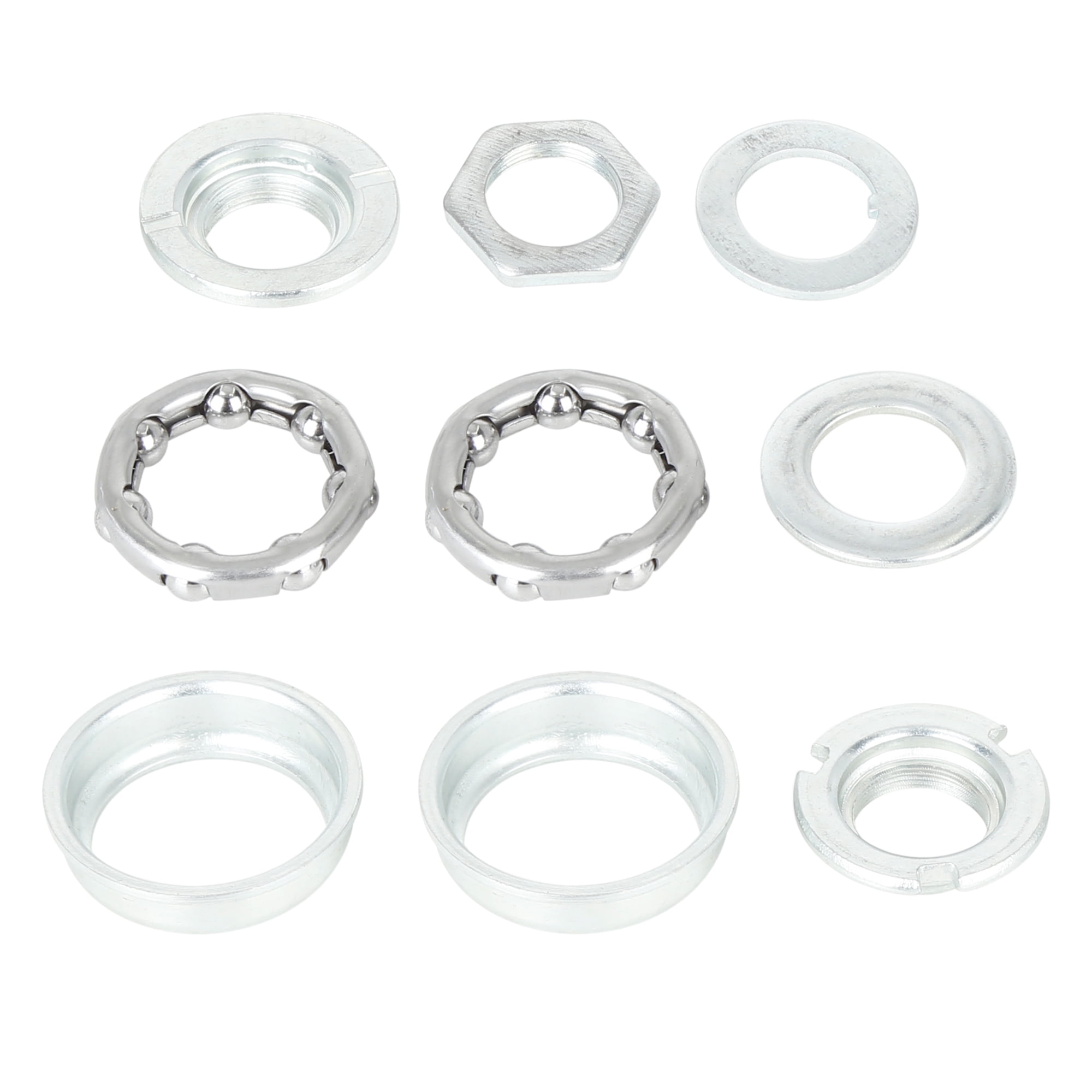 25.4mm 1inch 9 in 1 Steel Bicycle Headset Threaded MTB Sealed Bearings Set