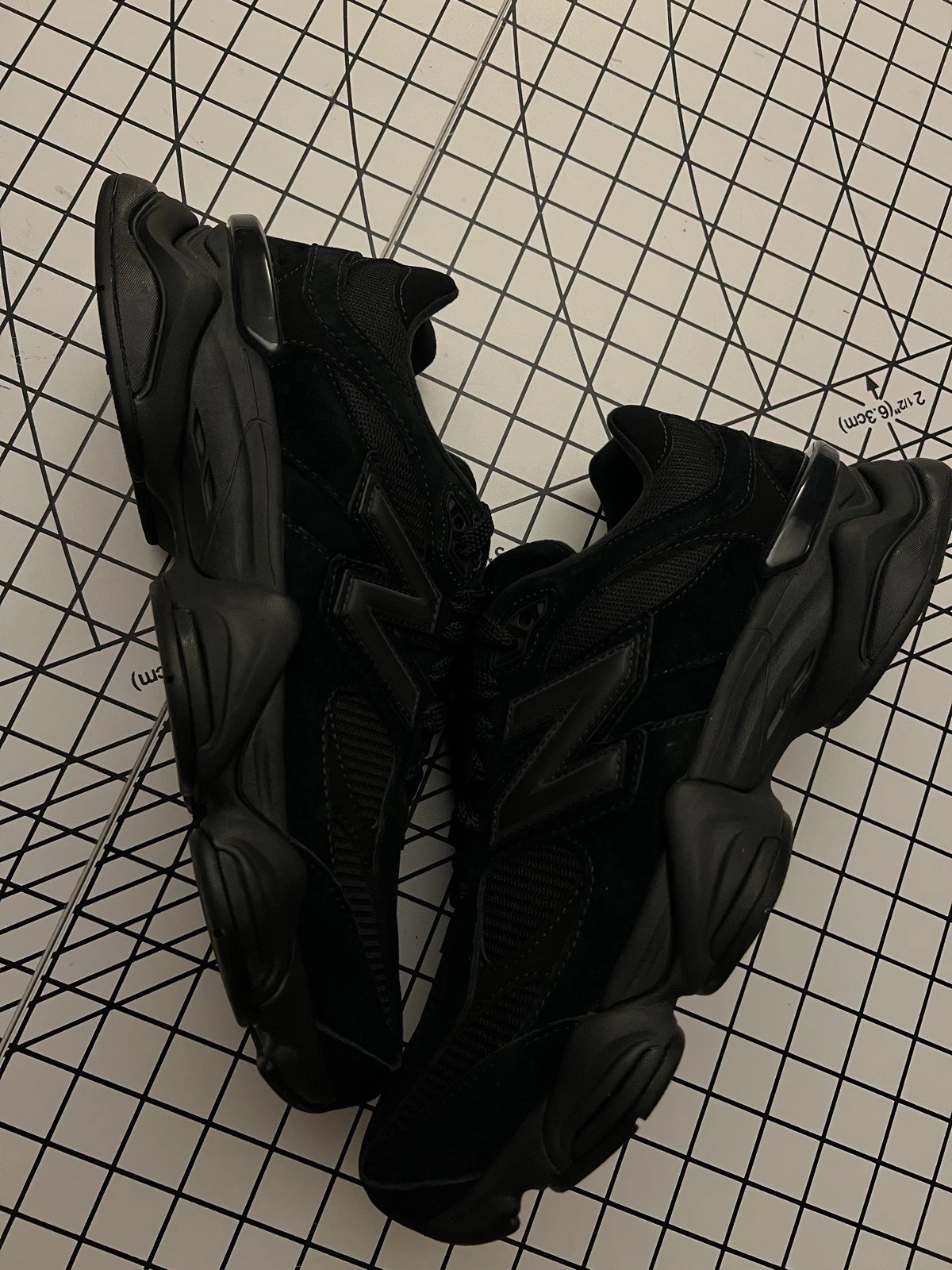 New Balance 9060 Triple Suede Black Gc9060BB - Walmart.ca