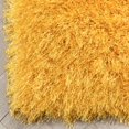 thumbnail image 4 of Well Woven Chie Mustard Yellow Kuki Collection Ultra Soft Two-Tone Floppy Pile Shag Area Rug 9'3" x 12'6", 4 of 8