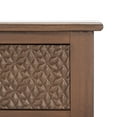 thumbnail image 3 of SAFAVIEH Halton 2-Drawer Console Table Brown, 3 of 15