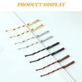 thumbnail image 6 of TUWAFE 100Pcs Bobby Pins Brown,Hair Pins Kit for Women Girls Kids,Wavy Brown Bobby Pins Hair Clips with Storage Box,Suitable for All Hair Types(2Inch), 6 of 6