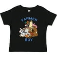 thumbnail image 3 of Inktastic Farmer Boy with Happy Farm Animals Boys or Girls Toddler T-Shirt, 3 of 5