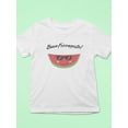 thumbnail image 3 of Buon Ferragosto Cool Watermelon T-Shirt Toddler -Image by Shutterstock,  5 Toddler, 3 of 4