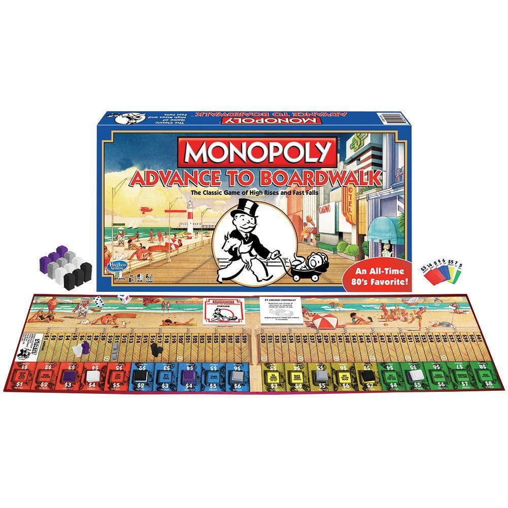 boardwalk to [激レア］モノポリー　advance Amazon.com: The - Boardwalk to Advance Monopoly Moves Winning 人生ゲーム