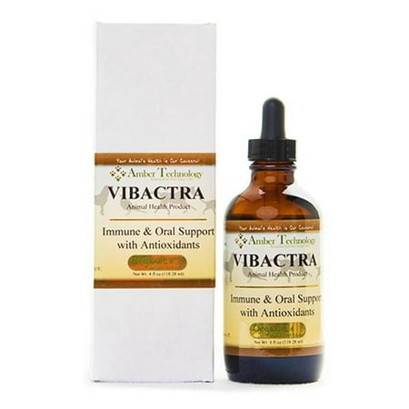 Amber Technology, Vibactra All-natural Antibiotic Alternative for Pets; Supports the immune functions; 1 fl