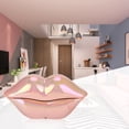 thumbnail image 4 of Teléfono de escritorio ANGGREK con forma de labios color Rosa brillante, 4 of 8
