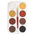 thumbnail image 3 of Jack Richeson Large Tempera Cakes with Tray Assorted Multicultural Colors Set of 8 2-1/4 x 11/16 in, 3 of 3