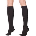 thumbnail image 2 of Truform Women's Socks, Cushion Foot, Active Casual Style: 15-20 mmHg, Black, Medium, 2 of 6