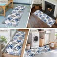 thumbnail image 5 of Coastal Sea Turtles 2'x6' Runner Rugs for Hallway Kitchen Bedside Non Slip Washable, Blue Summer Coral Ocean Beach Entryway Rug Runners with Rubber Backing, Long Carpet Runner for Laundry Room, 5 of 8