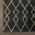 thumbnail image 4 of Nourison Geometric Shag Tribal Charcoal 8'10" x 12' Area Rug, (9x12), 4 of 9