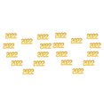 thumbnail image 4 of Shisuyan New Year Eve Table Decor Golden Paper 3 Sets 1x0.4in, 4 of 8