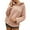 Pink, variant on gakvbuo Women‘S Fashion Sweater Soild Trun-Down Collar Long Sleeve Tops Women'S Blouse