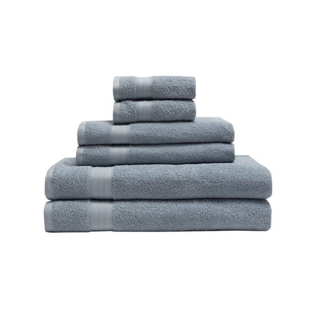 Pear Blue Luxury Absorbent 6piece Towel Set (Best Luxury Bath Products)