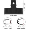 thumbnail image 2 of Black Large Bulldog Clips - Premium Metal Binder Paper Clips For Drawing Board And Crafts, 2 of 4