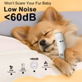 thumbnail image 2 of ABCPOW Dog Clippers Pet Grooming Kit,Professional Pet Hair Clipper with Comb Guides Low Noise Paw Trimmer,Rechargeable Cordless Electric Quiet Nail Grinder Shaver for Dogs Cats and Other Pets Animals, 2 of 7