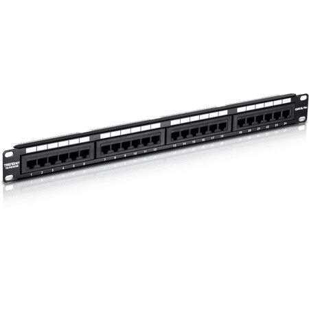 UPC: 0710931401127 | TRENDnet TC-P24C5E Cat5/5e 24-port Unshielded Patch Panel