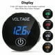 thumbnail image 4 of Kenally DC 5V-48V Voltímetro Pantalla digital Medidor de voltaje del automóvil Reemplazo de parte Control táctil IP65 Impermeable RV Automóvil Blanco Type3 NO3 Kenally  VI015370-04B, 4 of 6