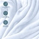 thumbnail image 5 of Bare Home Manta de Felpa de Microfibra 300 G/M², Microfibra Mullida, Suave y Afelpada, Tamaño Matrimonial/queen, Color Azul Niebla, 5 of 7