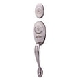 thumbnail image 2 of Weslock 01343-N--002D Lexington 1300 Series Entry Handle, Satin Nickel, 2 of 2