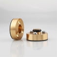 thumbnail image 2 of 4PCS HiFi Speaker Isolation Feet Cushion Pads Stand Feet 40X23mm Aluminum Vibration Dampener, 2 of 5