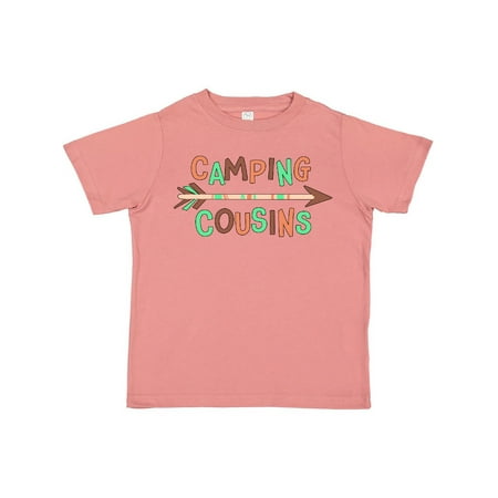 

Inktastic Camping Cousins- arrow Gift Toddler Boy or Toddler Girl T-Shirt
