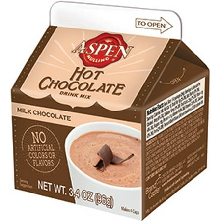 Aspen Mulling Hot Chocolate, Milk Chocolate,