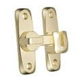 thumbnail image 1 of Cerradura para puerta corrediza de granero con pestillo abatible de 90 degree y 180 degree Luz de oro, 1 of 9