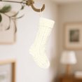 thumbnail image 2 of DVKOVI Farmhouse Knitted Christmas Stockings Rustic Cable Knit Fireplace Cozy Hanging Xmas Stocking Decoration B one Size, 2 of 9
